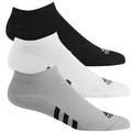 adidas No Show Golf Socks - 3 Pack 